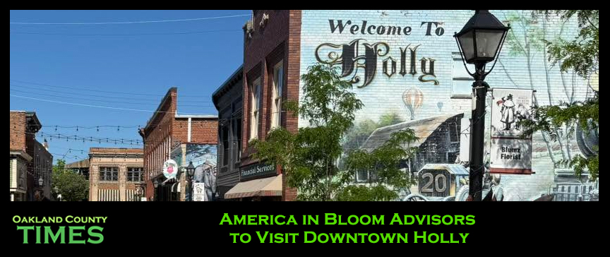 America in Bloom Advisors to Visit Downtown Holly