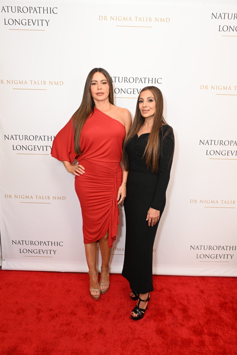 Sofía Vergara and Dr. Nigma Talib