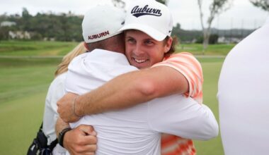 Auburn defeats UCLA to claim second NCAA men’s golf title in three years