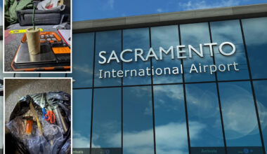 Chilling six-word text Sacramento airport ‘bomber’ had on his cell when caught with bag full of explosives