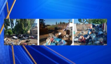 Bakersfield police, city staff conduct clean-up operation, 7 arrested