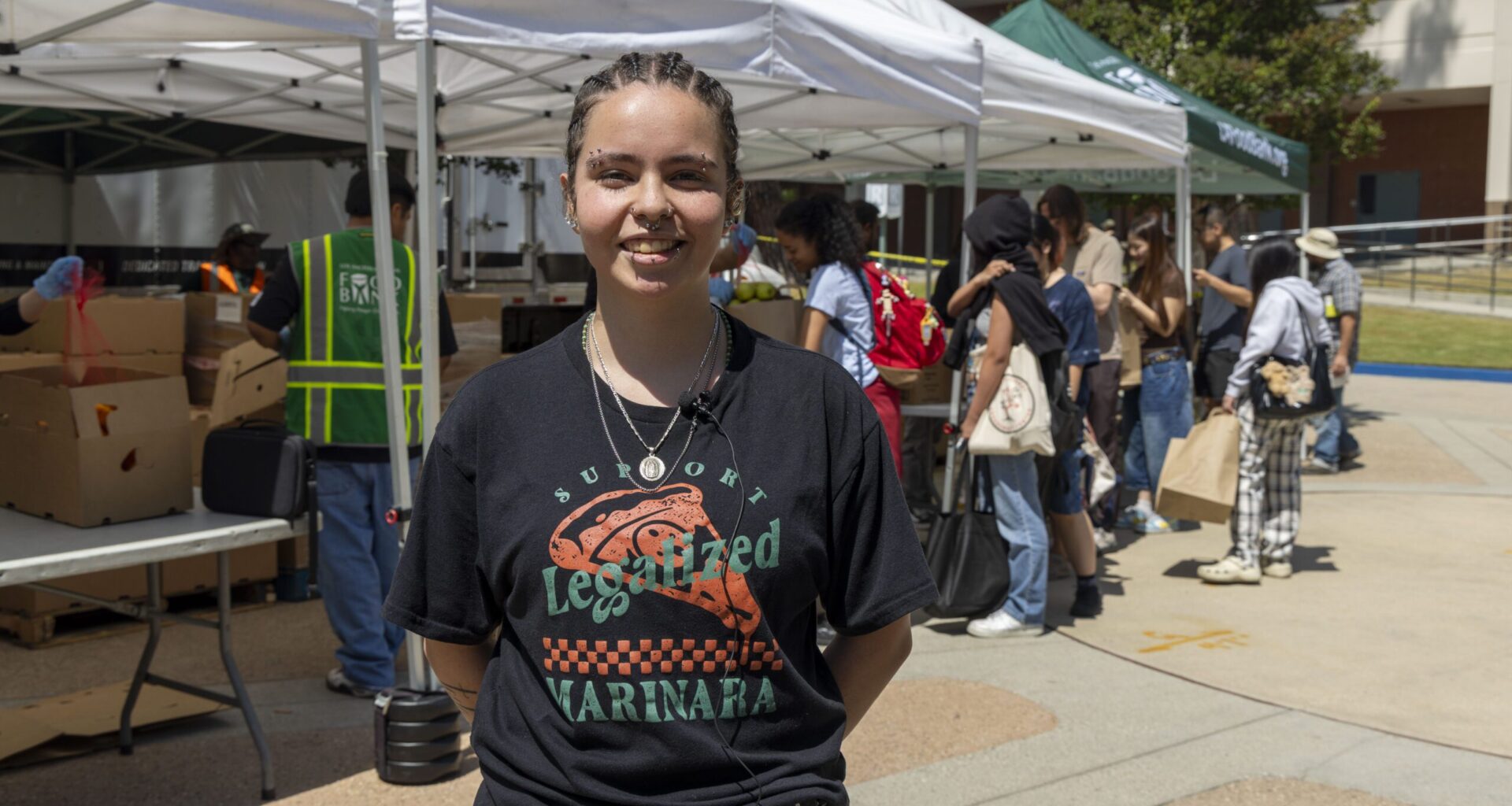 How the Food Bank’s Mobile Food Pantry Helps Sophia Stay Focused