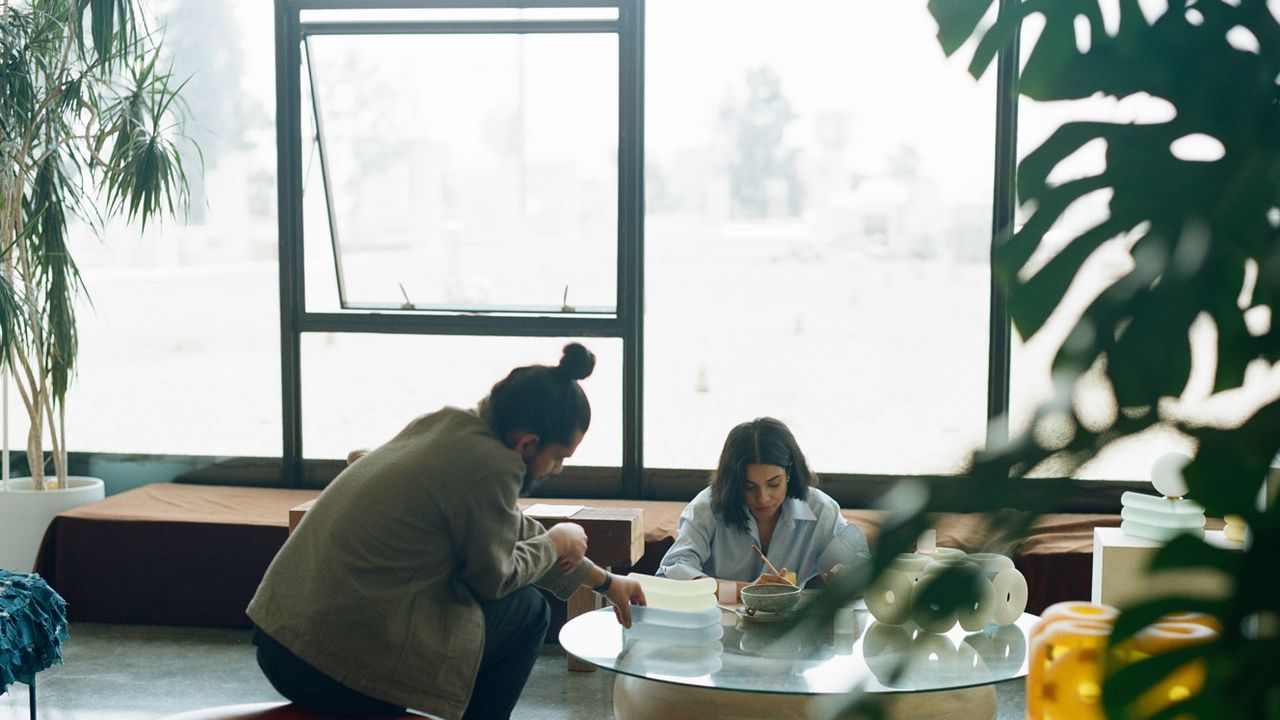 Inside a Couple’s 900-Square-Foot Los Angeles Loft That Functions as Both Office and Home