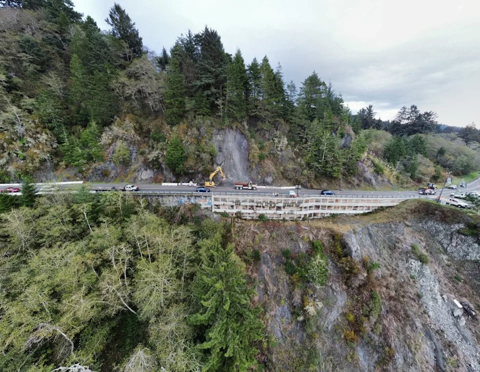 Last Chance Grade Project Moves Forward. Facebook/Caltrans District 1