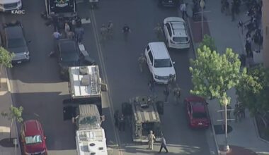 Hostages released, suspect dead in Bakersfield Chase Bank standoff