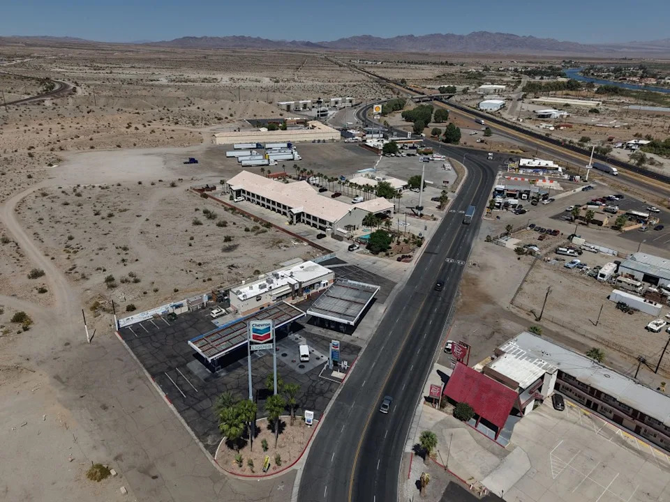 The Post visited both stations to see the price difference on either side of the Colorado River Andy Johnstone for CA Post