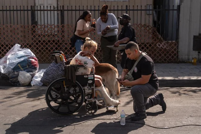 CORRECTION California Homeless