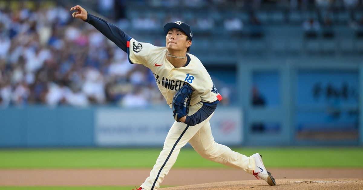 Dodgers erupt for 9-run first as Yamamoto dominates over 8 innings in 9-2 rout of Angels :: WRAL.com