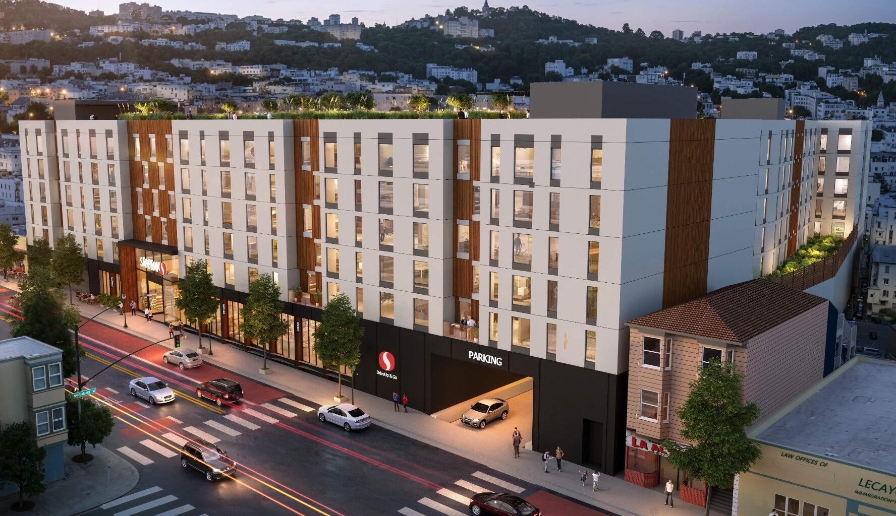 Formal permits filed for housing site in Bernal Heights