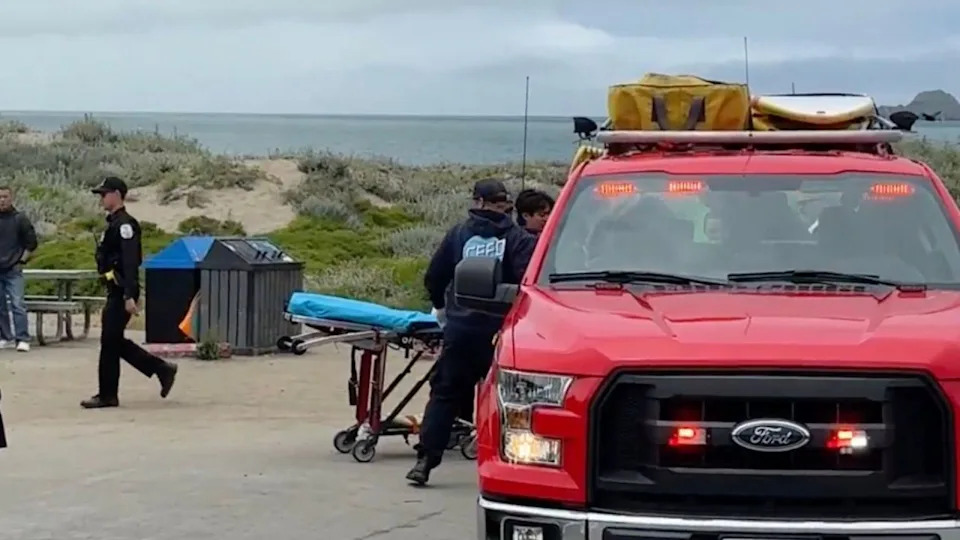 Fisherman pulled out to sea