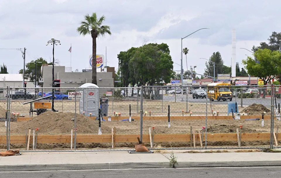 New construction at Kings Canyon Road and Backer Avenue, photographed Thursday, May 28, 2026 in Fresno.