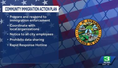 Sacramento City Council meeting disrupted as immigration enforcement plan approved