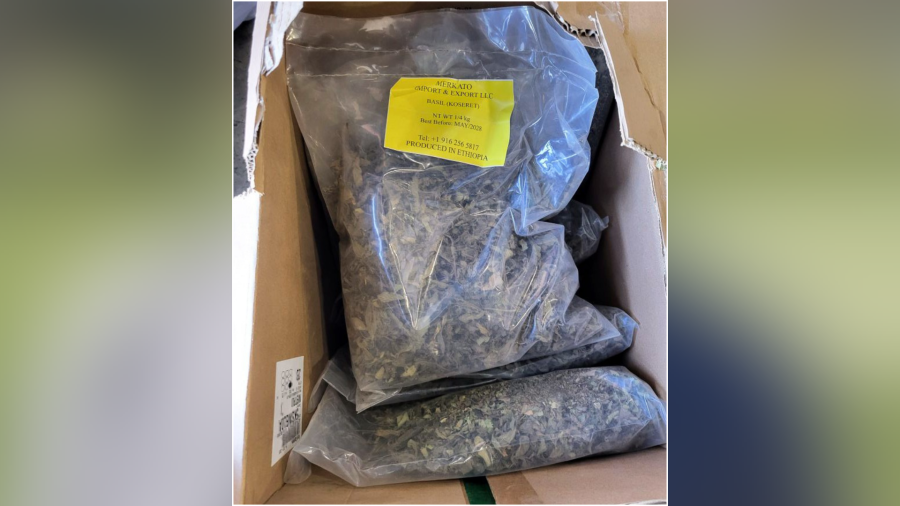 $17,000 of an East African stimulant was seized en route to Sacramento. What is it?