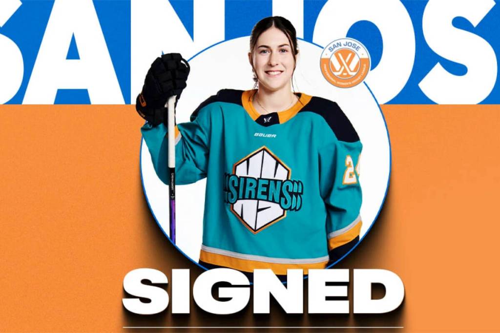 Coldstream&rsquo;s Anne Cherkowski is now a member of the Professional Women&rsquo;s Hockey League&rsquo;s San Jose expansion team. (thepwhl.com photo)