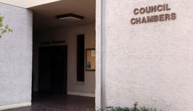 Amid corruption claims, recalled California council refuses results again as police enter heated meeting