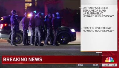 405 Freeway lanes closed during morning drive after police shooting – NBC Los Angeles