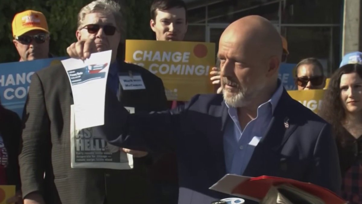 Steve Hilton critizes vote counting process in California – NBC Bay Area