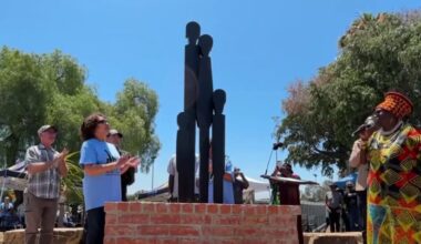 ‘Black Family’ statue returns to Mountain View park after roughly 40 years – NBC 7 San Diego