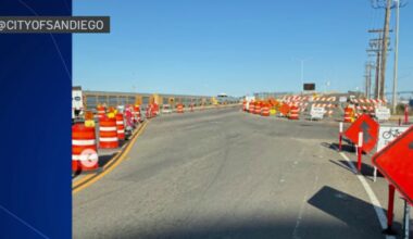 Harbor Drive back open to traffic after East Village train derailment – NBC 7 San Diego