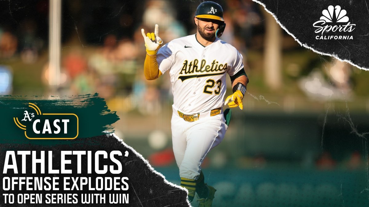Athletics ride huge first inning at plate to win vs. Angels – NBC Sports Bay Area & California