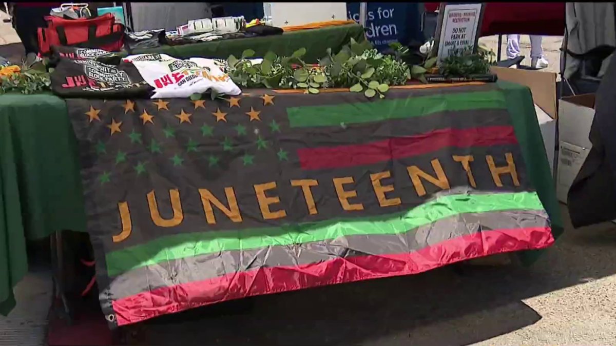 North Park Juneteenth block party celebrates freedom and Black culture – NBC 7 San Diego