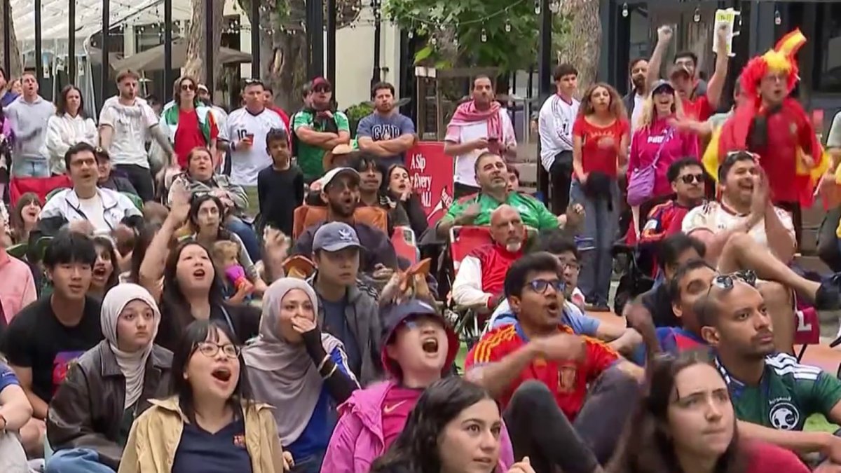 Fans pack San Pedro Square for Spain-Saudi Arabia World Cup watch party