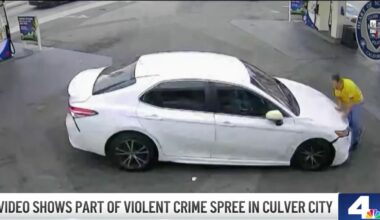 Video shows accused carjacker targeting pedestrians in SoCal streets – NBC Los Angeles