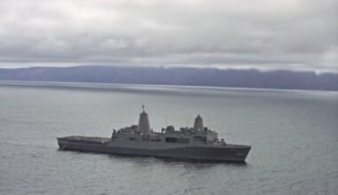 U.S. Marine reported missing from USS Anchorage, prompting search efforts – NBC 7 San Diego