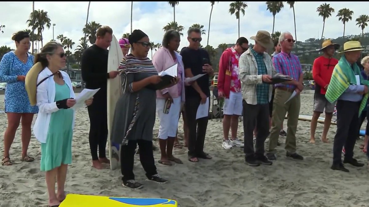La Jolla church holds first-ever blessing of the surfboards on the beach – NBC 7 San Diego