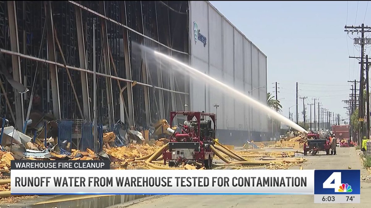 Will runoff water from Boyle Heights warehouse contaminate LA River? – NBC Los Angeles