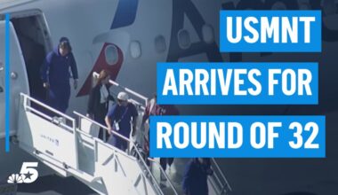 U.S. Men’s National Team arrives in San Jose for World Cup knockout match – NBC 5 Dallas-Fort Worth