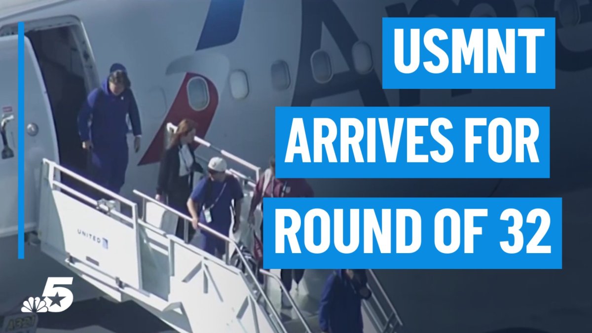 U.S. Men’s National Team arrives in San Jose for World Cup knockout match – NBC 5 Dallas-Fort Worth