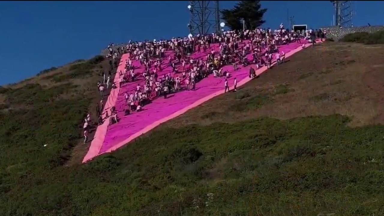 San Francisco’s iconic Pink Triangle returns for Pride Month