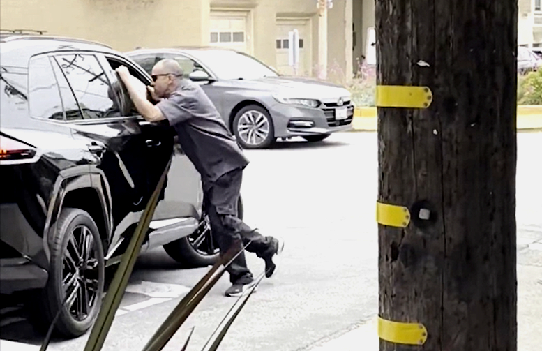 Tense San Francisco road rage incident caught on camera