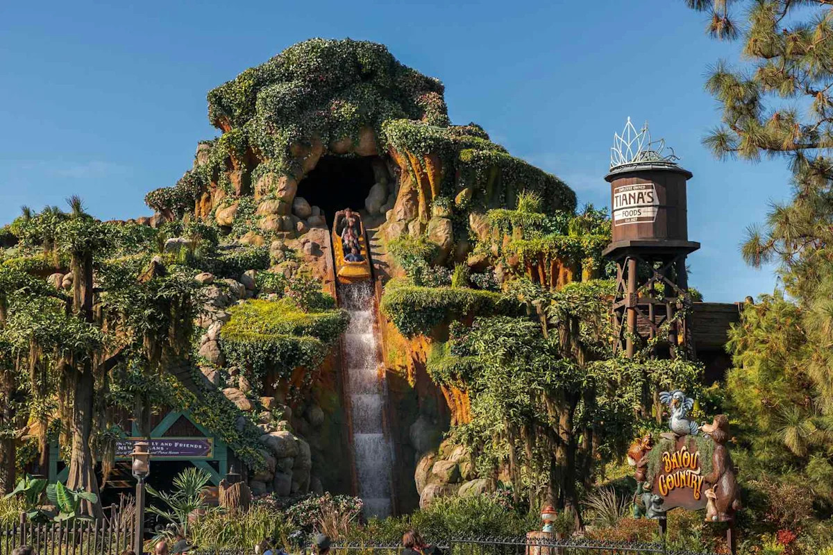 Disneyland guest climbs out of moving ride, slides down 52-foot drop on Tiana's Bayou Adventure