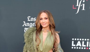 Jennifer Lopez Wore Bronx & Banco To The Los Angeles Latino International Film Festival
