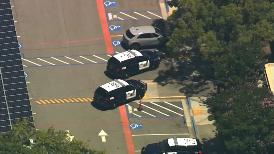 KGO - PHOTO: Law enforcement at the scene of a shooting in San, Jose, Calif., June 8, 2026.