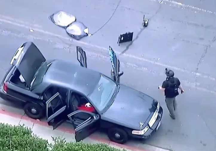 Hassane said officers-already at the mosque on the day- immediately sprang into action. He said they notified other cops nearby about the suspicious car. ABC NEWS