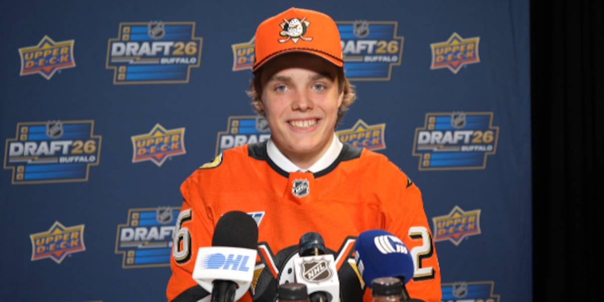 Nikita Klepov drafted 15th overall by Anaheim Ducks at 2026 Upper Deck NHL Draft