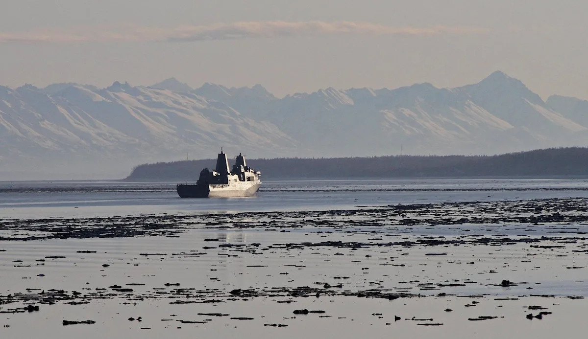 The military is searching for a US Marine missing off the coast of California