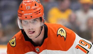 Ducks forward Troy Terry will be out 5-6 months after hip surgery