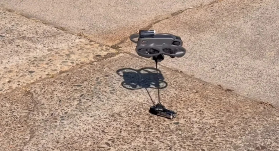 Screenshot of video posted by Sacramento Sheriff's Office on Instagram