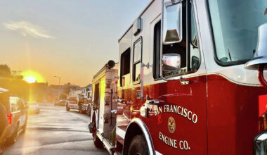 One person killed in fiery rollover crash in San Francisco