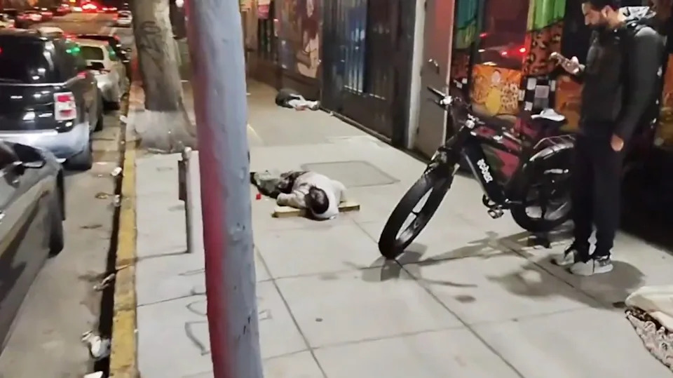 ISO users appeared corpselike on the street.