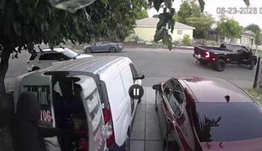 Masked thieves caught on video targeting work vehicles in North Sacramento