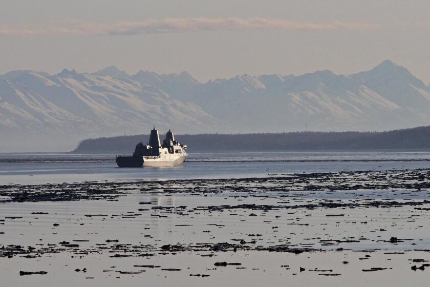 U.S. military searching for Marine missing off San Diego coast
