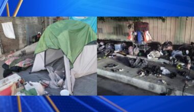 Bakersfield police arrest 11 in encampment sweep around Old Town Kern area Wednesday