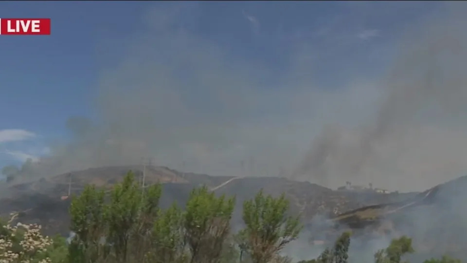 Sorrento Fire (FOX 5/KUSI)