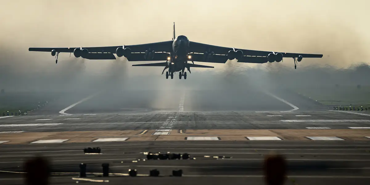 8 Crew Members Likely Dead After B-52 Bomber Crashes in California