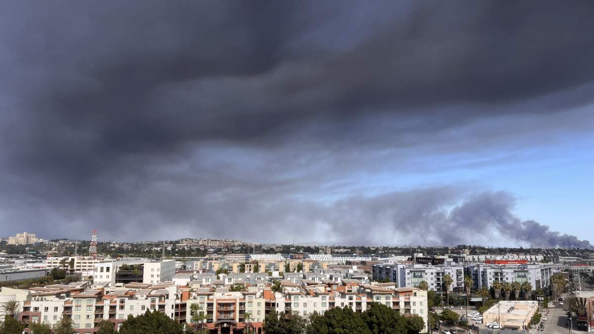 California Warehouse Fire Triggers Evacuation Orders